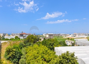 Вилла 4+1 с современным дизайном в живописном районе Каргыджак