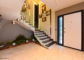 Вилла 4+1 с современным дизайном в живописном районе Каргыджак