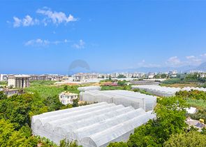 Вилла 4+1 с современным дизайном в живописном районе Каргыджак