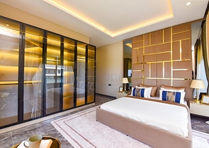 Вилла 4+1 с современным дизайном в живописном районе Каргыджак