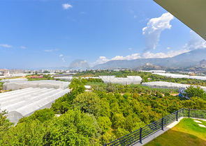 Вилла 4+1 с современным дизайном в живописном районе Каргыджак