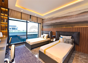 Вилла 4+1 с современным дизайном в живописном районе Каргыджак