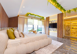 Вилла 4+1 с современным дизайном в живописном районе Каргыджак