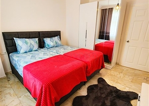 Квартира 2+1 в 150 метрах от моря в живописном районе Махмутлар