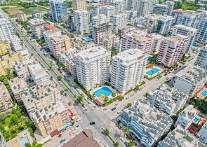 Квартира 2+1 в 150 метрах от моря в живописном районе Махмутлар