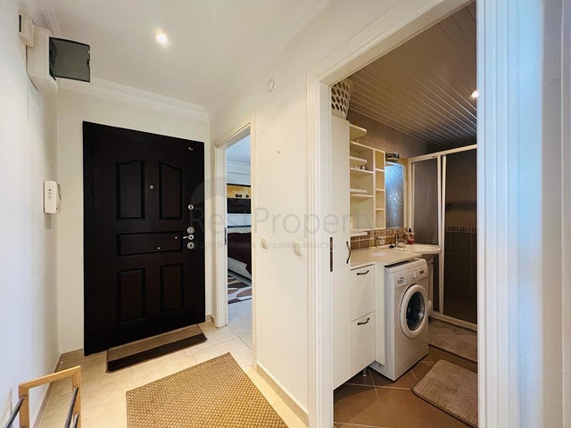 Просторная квартира планировкой 1+1 в районе Джикджилли.    