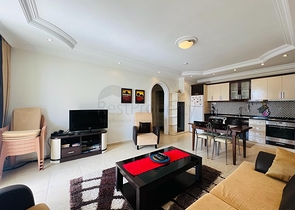 Просторная квартира планировкой 1+1 в районе Джикджилли.    