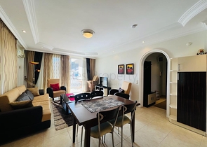 Просторная квартира планировкой 1+1 в районе Джикджилли.    