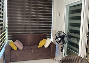 Квартира 1+1 в 250 м от моря в районе пляжа Клеопатра