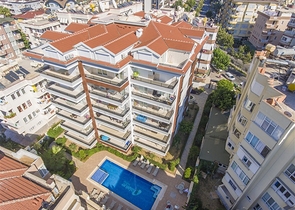 Квартира 1+1 в 250 м от моря в районе пляжа Клеопатра