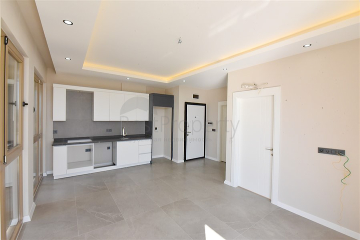 Квартира 1+1 в зеленом районе Каргыджак