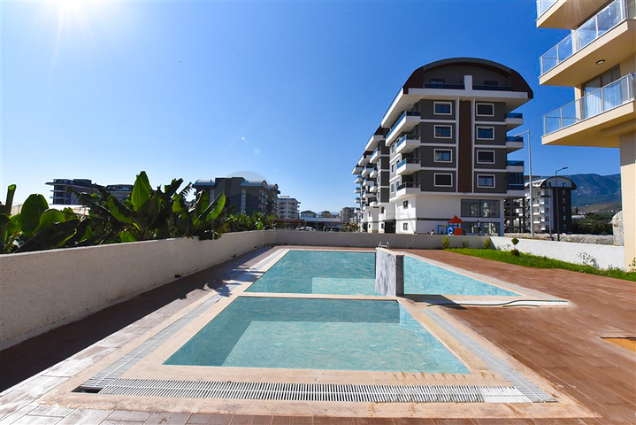 Квартира 1+1 в зеленом районе Каргыджак