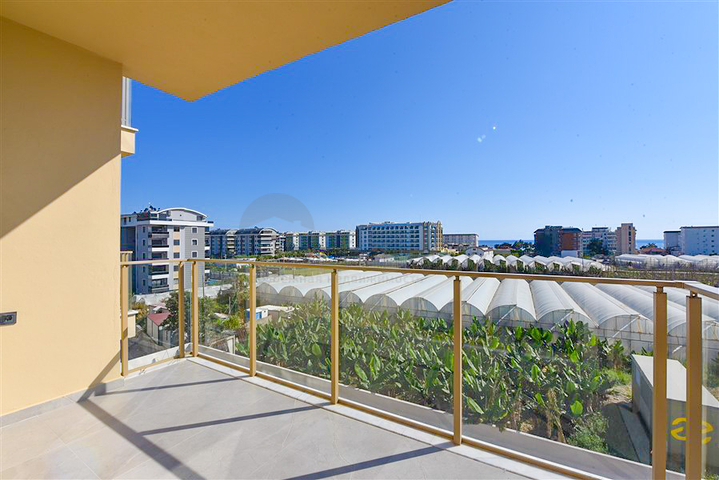 Квартира 1+1 в зеленом районе Каргыджак