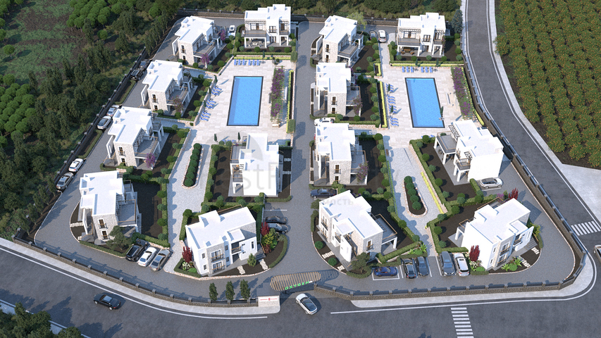 Роскошные резиденции в живописном районе Туркбюкю