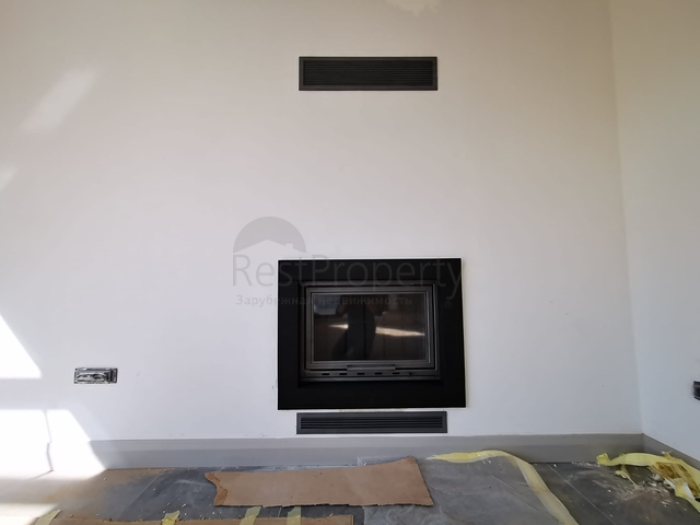 Виллы в живописном районе Туркбюкю, в окружение густой зелени. 