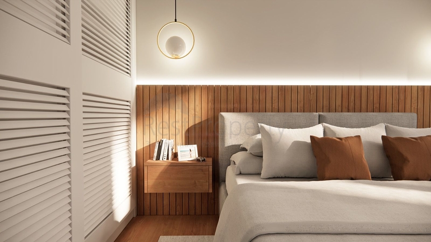 Виллы в живописном районе Туркбюкю, в окружение густой зелени. 