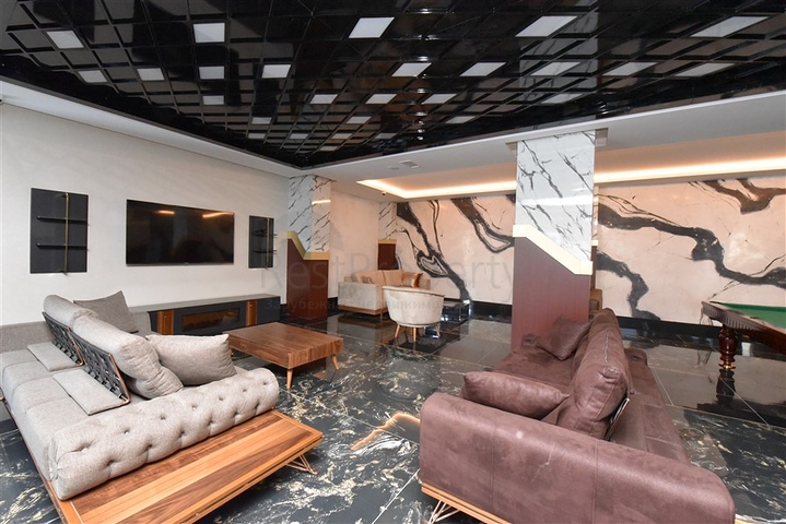 Квартира 1+1 в одном из самых популярных комплексов Махмутлара