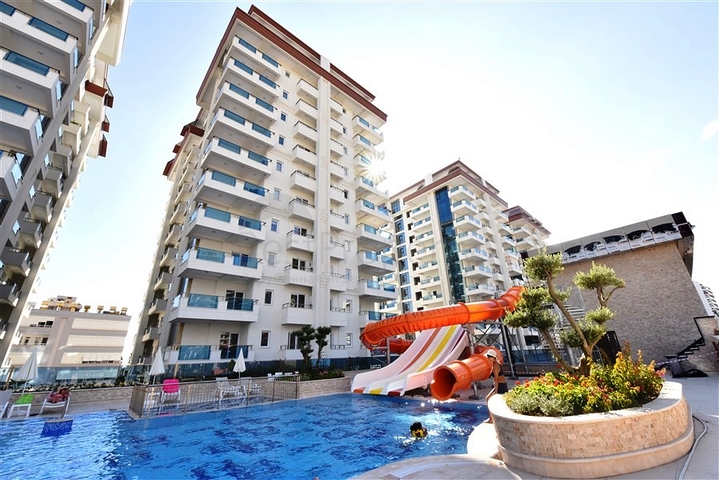 Квартира 1+1 в одном из самых популярных комплексов Махмутлара