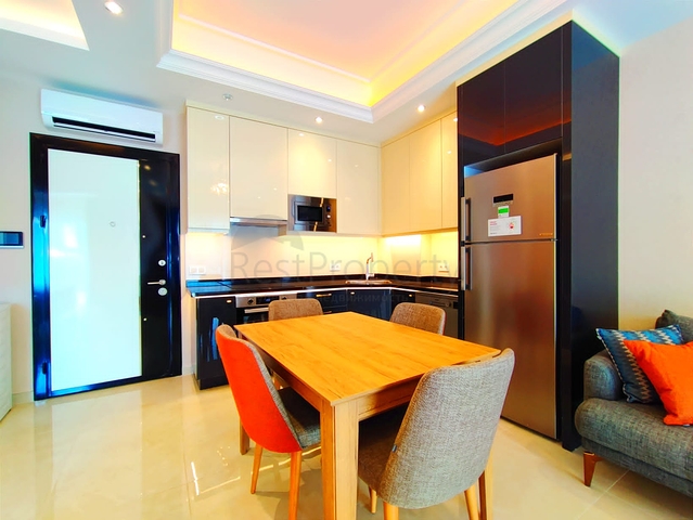 Квартира 1+1 в одном из самых популярных комплексов Махмутлара