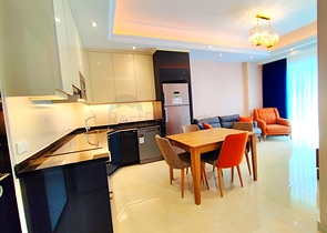 Квартира 1+1 в одном из самых популярных комплексов Махмутлара