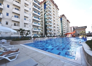 Квартира 1+1 в одном из самых популярных комплексов Махмутлара