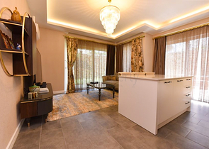 Двухуровневая квартира 3+1 с собственным садом