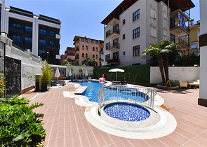 Квартира 1+1 в 300 м от пляжа Клеопатры