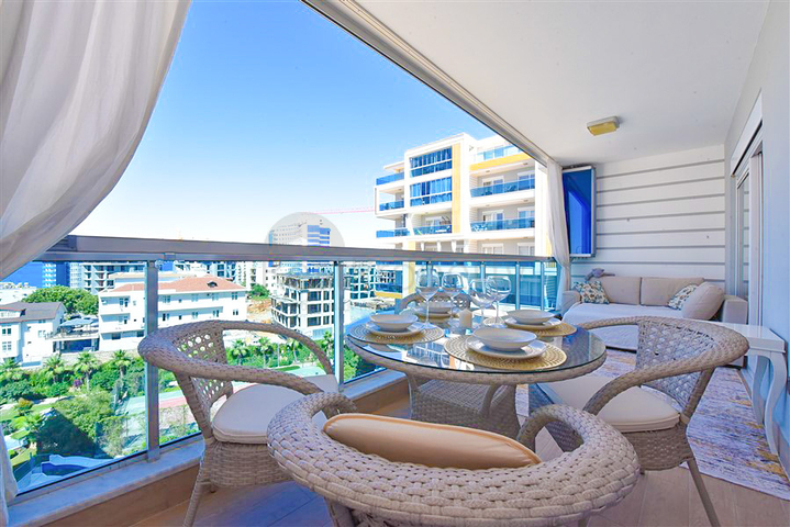 Квартира 1+1 в аренду в одном из комплексов района Тосмур