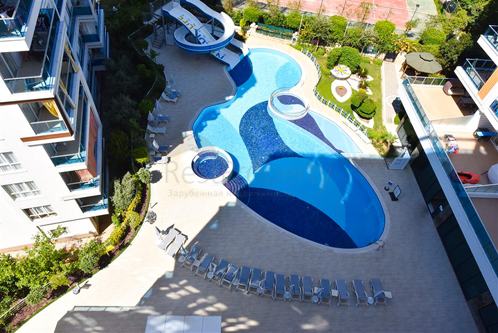 Квартира 1+1 в аренду в одном из комплексов района Тосмур