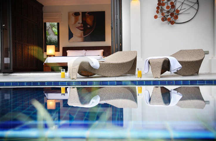 Виллы с собственным бассейном в уютном районе Равай