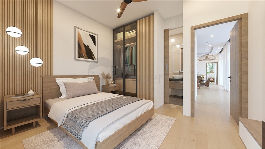 Виллы с тремя спальнями и личным бассейном в 10 мин до моря