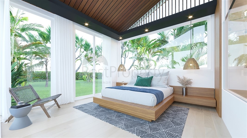 Виллы с тремя спальнями и личным бассейном в 10 мин до моря