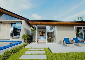 Виллы с тремя спальнями и личным бассейном в 10 мин до моря