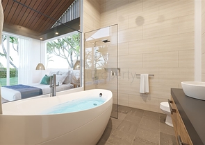 Виллы с тремя спальнями и личным бассейном в 10 мин до моря