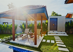 Виллы с тремя спальнями и личным бассейном в 10 мин до моря