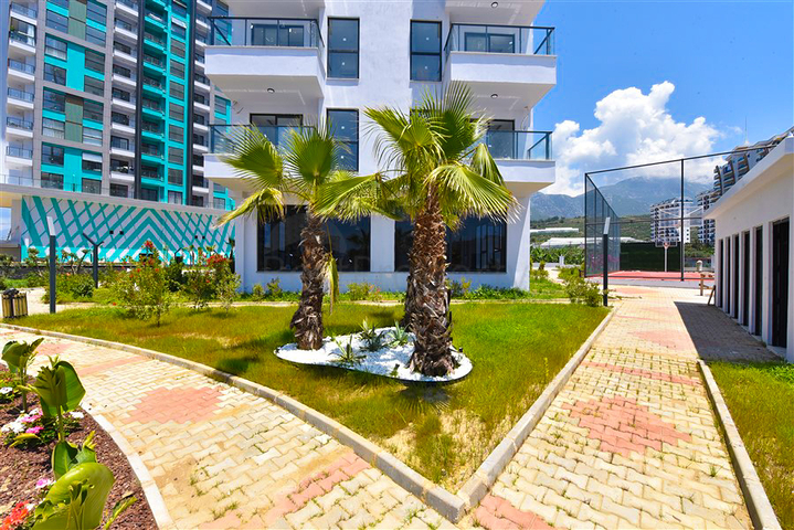 Светлая и уютная квартира 1+1 в районе Махмутлар