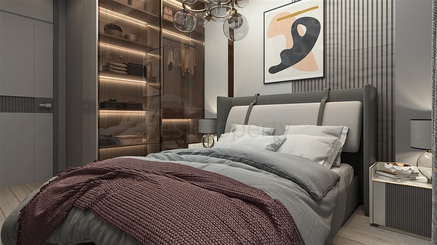 Привлекательный проект в 600 м от моря в Мерсине