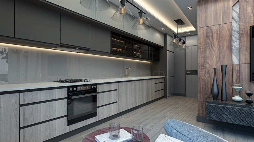 Привлекательный проект в 600 м от моря в Мерсине