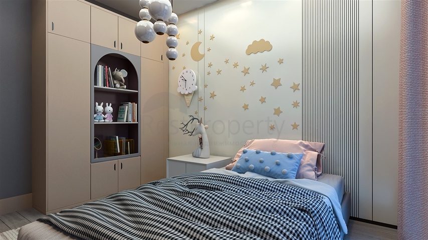 Привлекательный проект в 600 м от моря в Мерсине