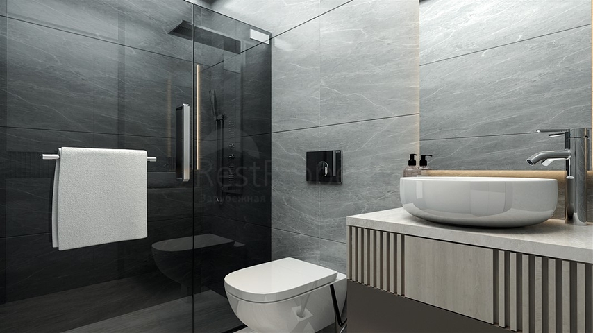 Привлекательный проект в 600 м от моря в Мерсине