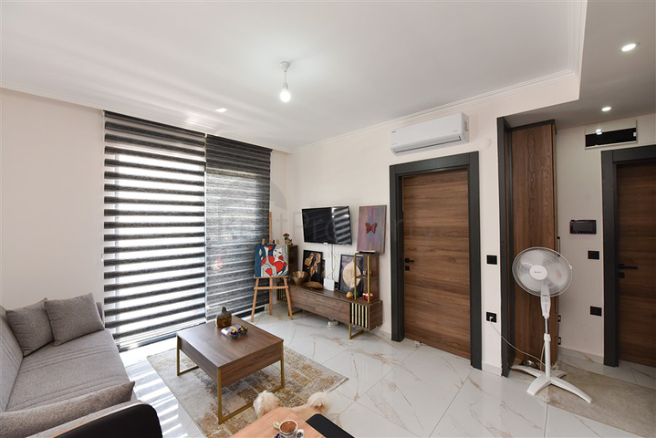 Новая квартира в районе Оба в комплексе с инфраструктурой