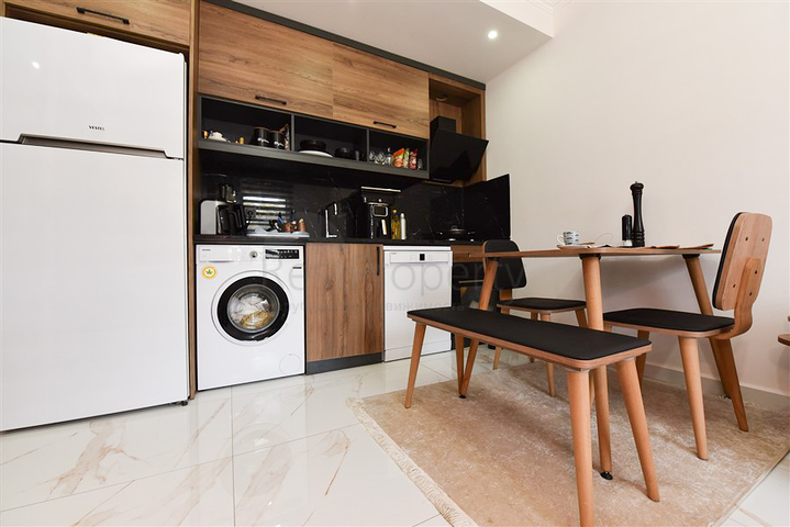 Новая квартира в районе Оба в комплексе с инфраструктурой