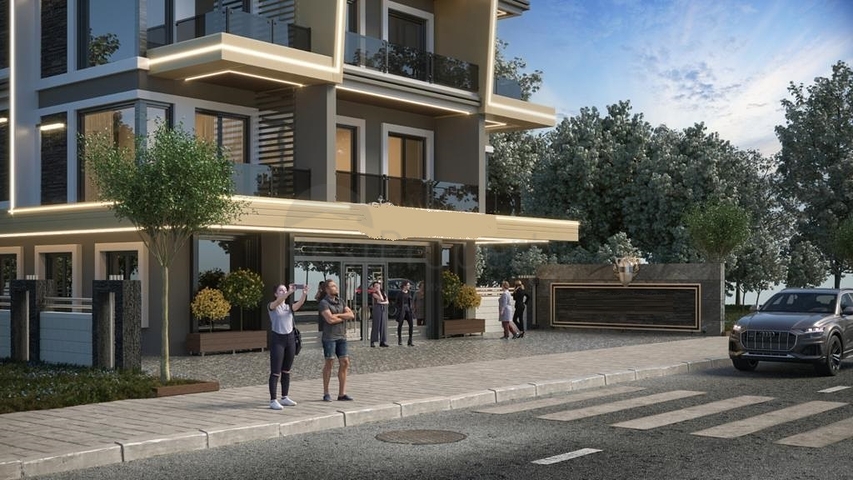 Пентхаус 2+1 в комплексе с инфраструктурой в районе Оба