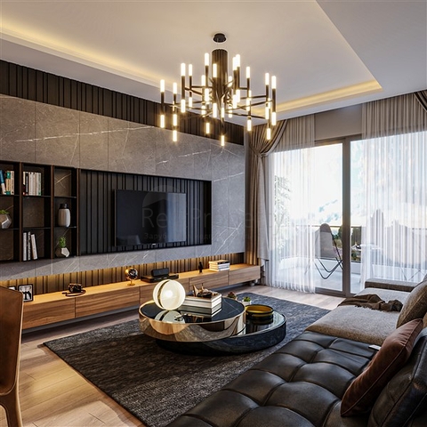 Апартаменты на стадии строительства в одном из курортных районов Мерсина