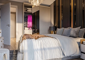 Апартаменты на стадии строительства в одном из курортных районов Мерсина