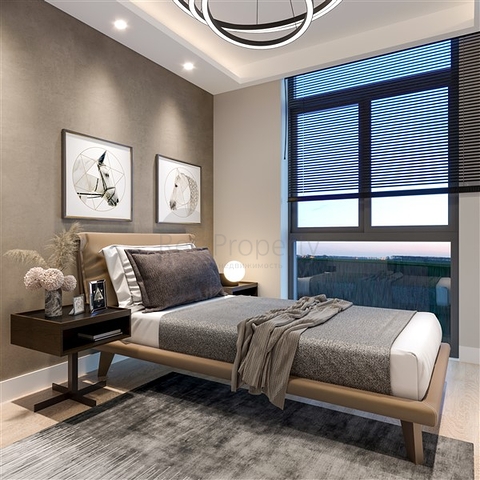 Масштабный строящийся проект в районе Томюк Эрдемли