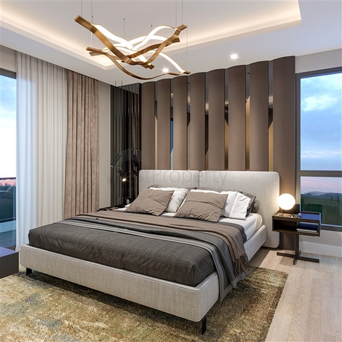 Масштабный строящийся проект в районе Томюк Эрдемли