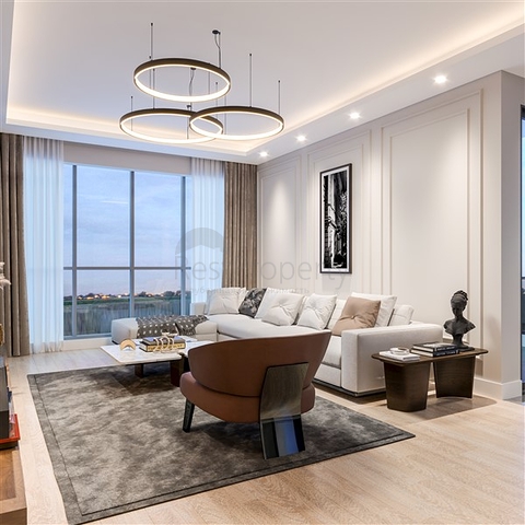 Масштабный строящийся проект в районе Томюк Эрдемли