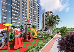 Масштабный строящийся проект в районе Томюк Эрдемли