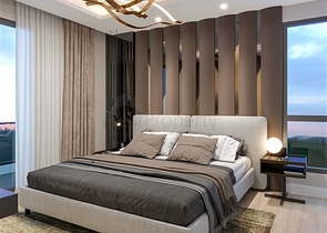 Масштабный строящийся проект в районе Томюк Эрдемли